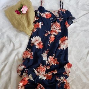 Band of Gypsies Dress Flowered